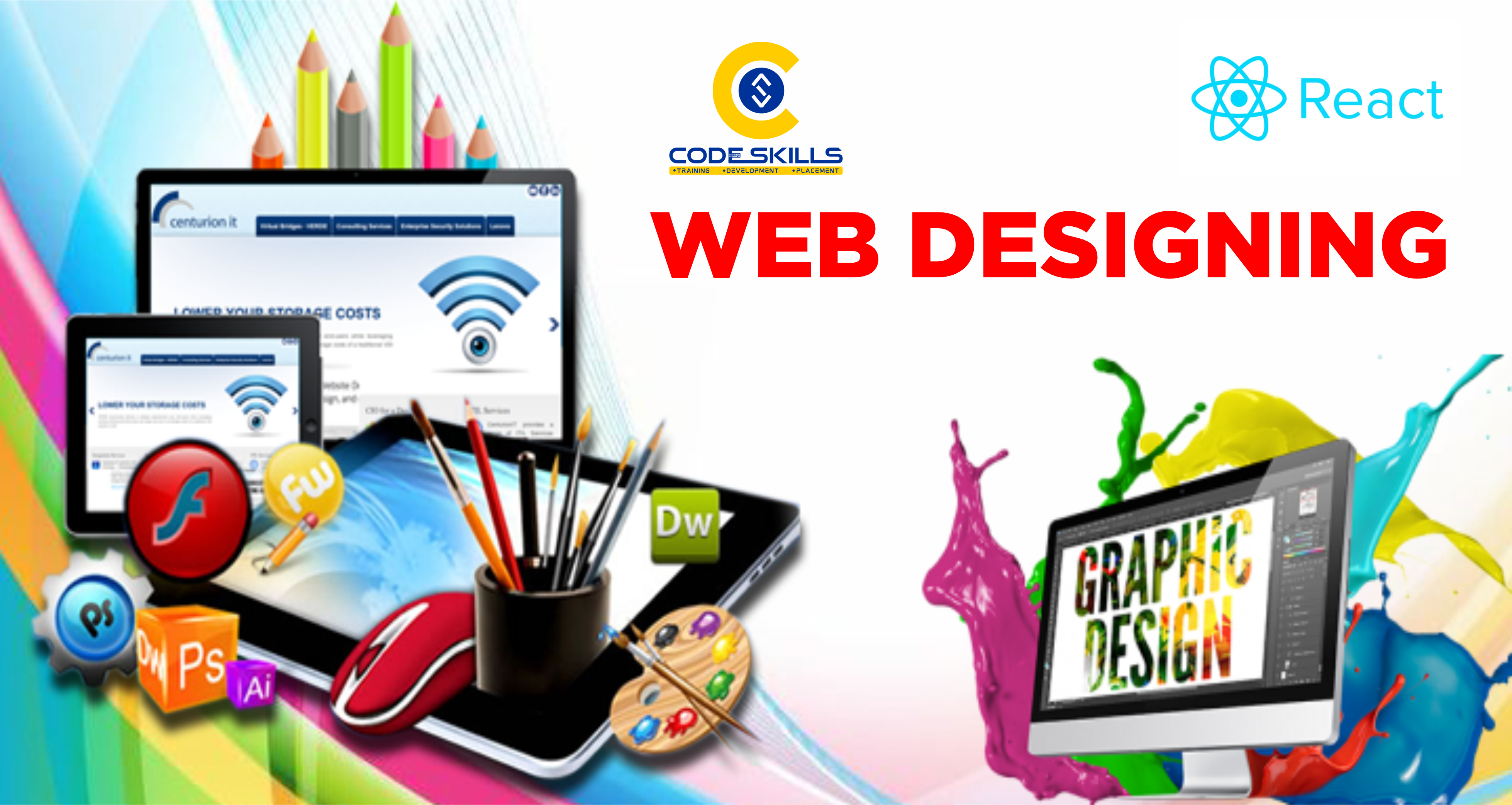 Classroom and Online Web Designing React JS Training Course in SR Nagar Hyderabad India